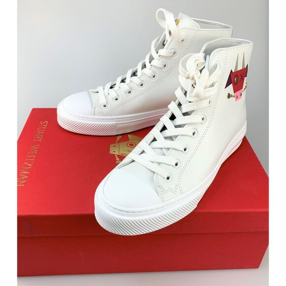 NIB Stuart Weitzman Ollie Bootie Lunar 21 sneakers Size 38 - Picture 10 of 10